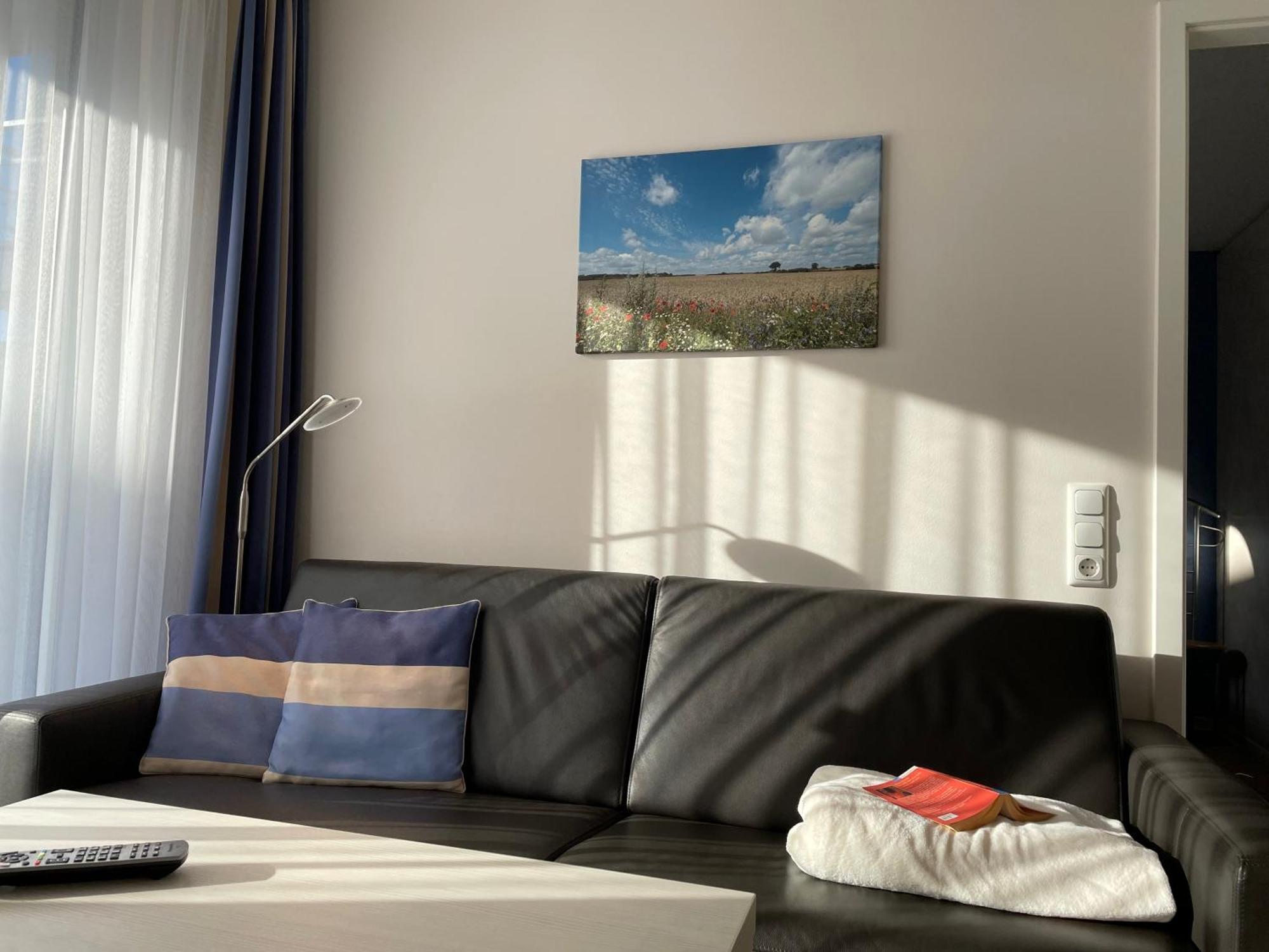 Eckernförde Apartment 15 "Sturmmoewe", Blickrichtung Strand Offenes Meer מראה חיצוני תמונה